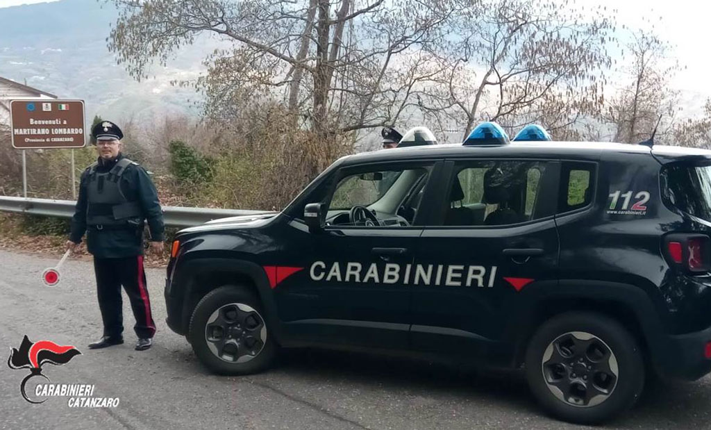 Non rispetta la misura dell’affidamento in prova al servizio sociale, un arresto a Martirano Lombardo