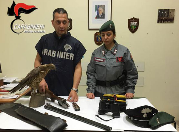 Arrestati ad Archi di Reggio tre bracconieri