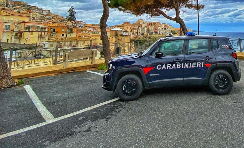 Atti persecutori, carabinieri notificano un divieto di avvicinamento a Pizzo