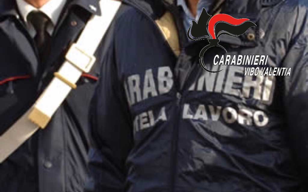 Protesta lavoratori su pagamenti inadeguati a Ricadi, carabinieri scoprono dipendente "in nero"