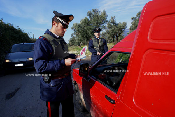 Lamezia: Controlli dei Carabinieri, 6 arresti