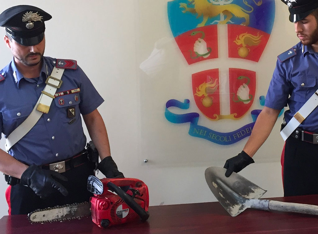 Litiga con vicino e lo aggredisce con motosega, arrestato 72enne a Caulonia
