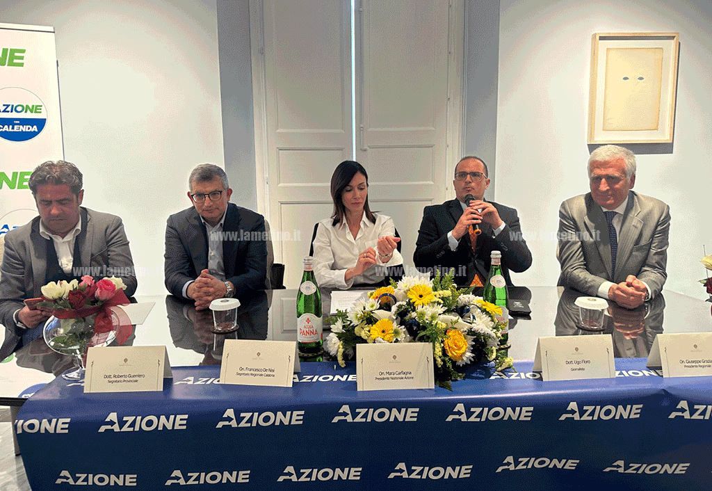 Lamezia, Mara Carfagna al congresso cittadino di Azione. Annita Vitale eletta segretaria