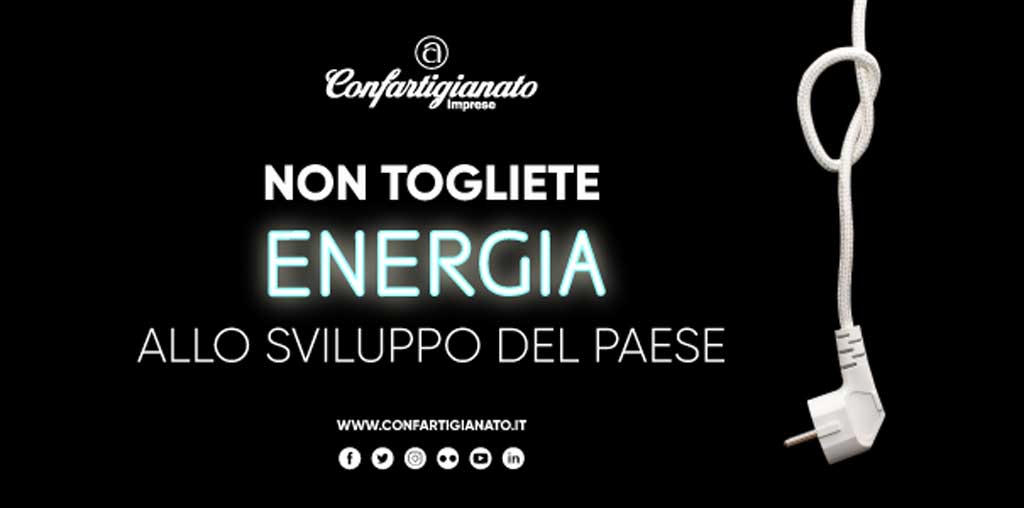 Confartigianato: "Caro-energia, interventi subito per evitare ecatombe imprese"