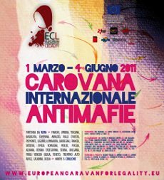 Lamezia, domani presentazione della "Carovana Internazionale Antimafie 2011" presso palazzo confiscato in via dei Bizantini