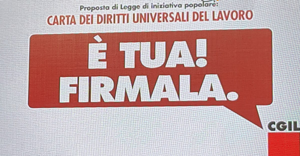Cgil Catanzaro porta in piazza la proposta di legge per la Carta dei diritti Universali del Lavoro