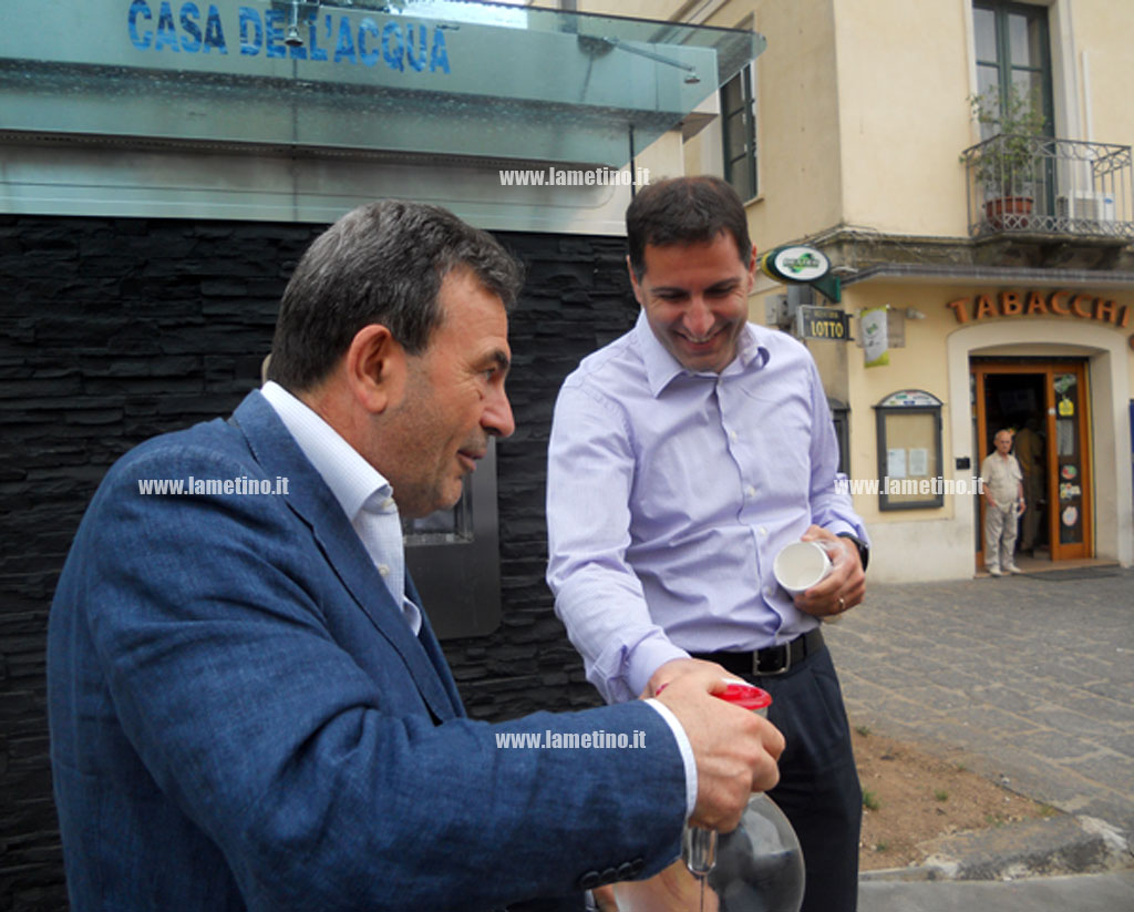 Lamezia: in funzione da oggi la “Casa dell’acqua” su corso Numistrano