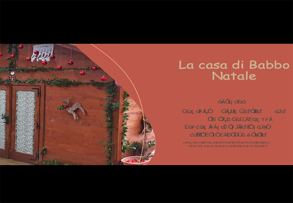 Lamezia, la Malgrado Tutto realizza la “Casa di Babbo Natale” nel Parco Dossi Comuni