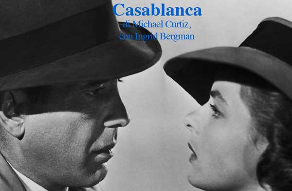 Lamezia, seconda settimana di proiezioni per "Cinema e Cinema": si parte con Casablanca