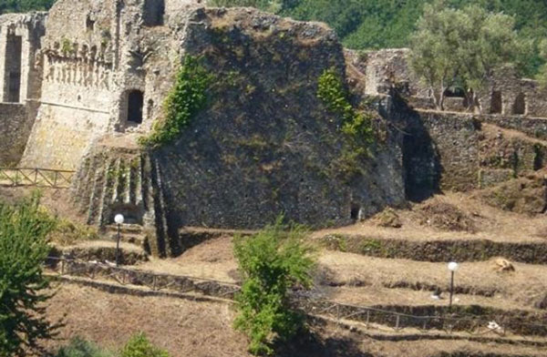 Gregge al pascolo nel castello normanno nel vibonese, pastore denunciato  