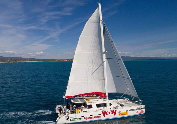 Approdato in Calabria primo catamarano accessibile ai disabili