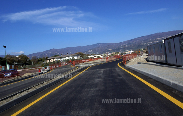 Lamezia, aperto parzialmente tratto strada via del Progresso