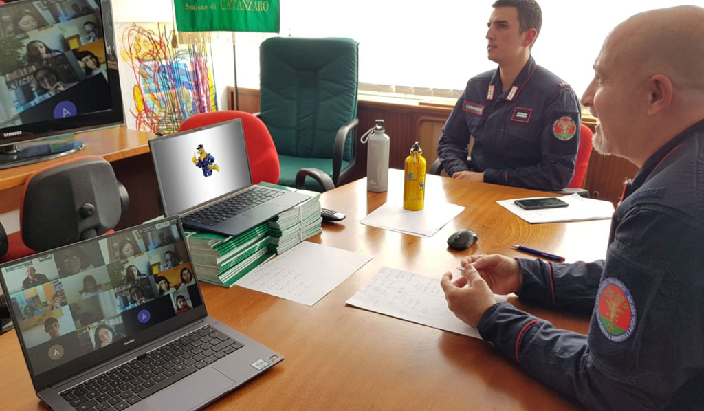 Educazione ambientale online, incontri web per alunni di Marcellinara con carabinieri tutela biodiversità 
