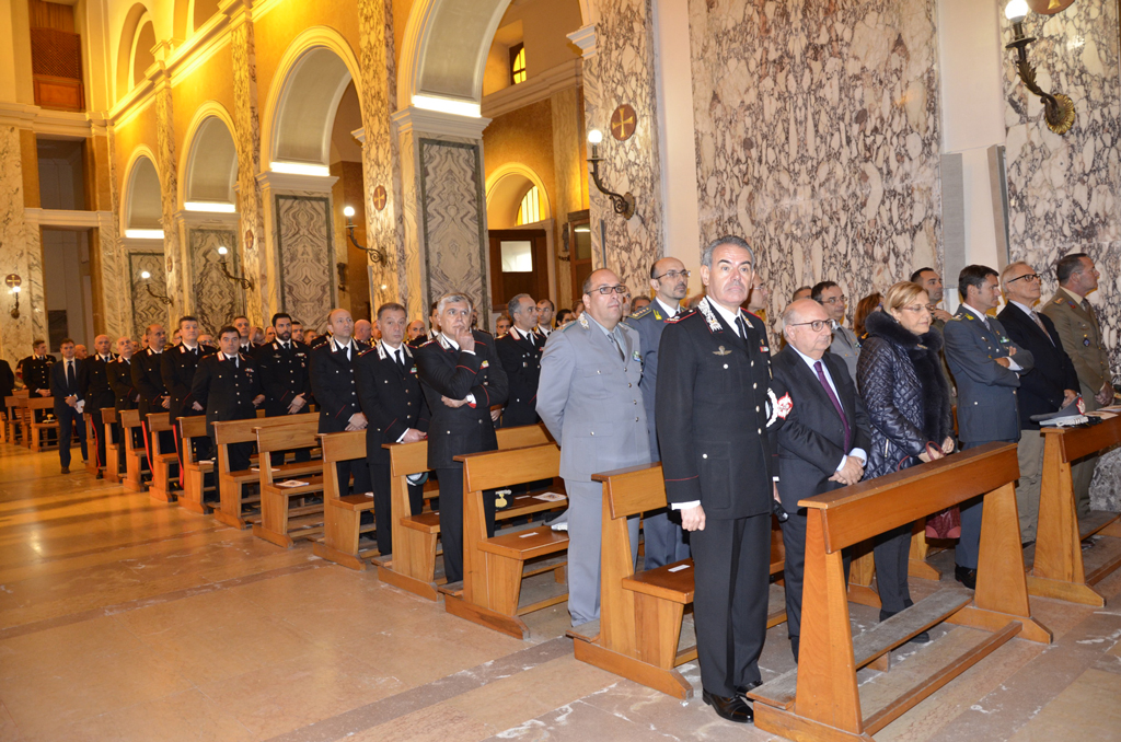 Celebrata la “Virgo Fidelis”, patrona dell’Arma dei Carabinieri