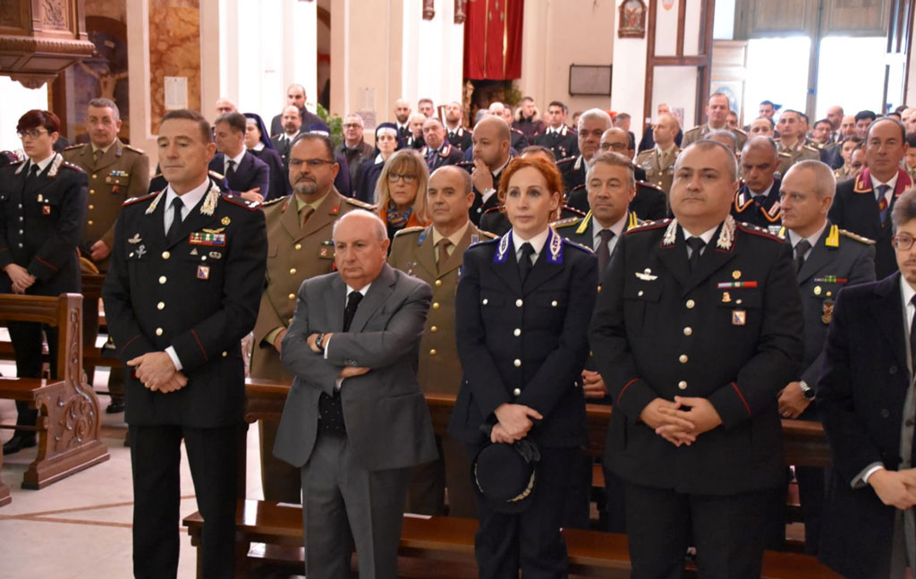 Santa Messa di preparazione al Natale per le forze dell'ordine del territorio catanzarese