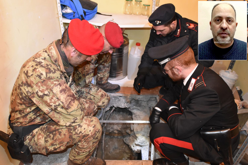 Arrestato il latitante Santo Vottari, era nascosto in un bunker nel reggino - VIDEO