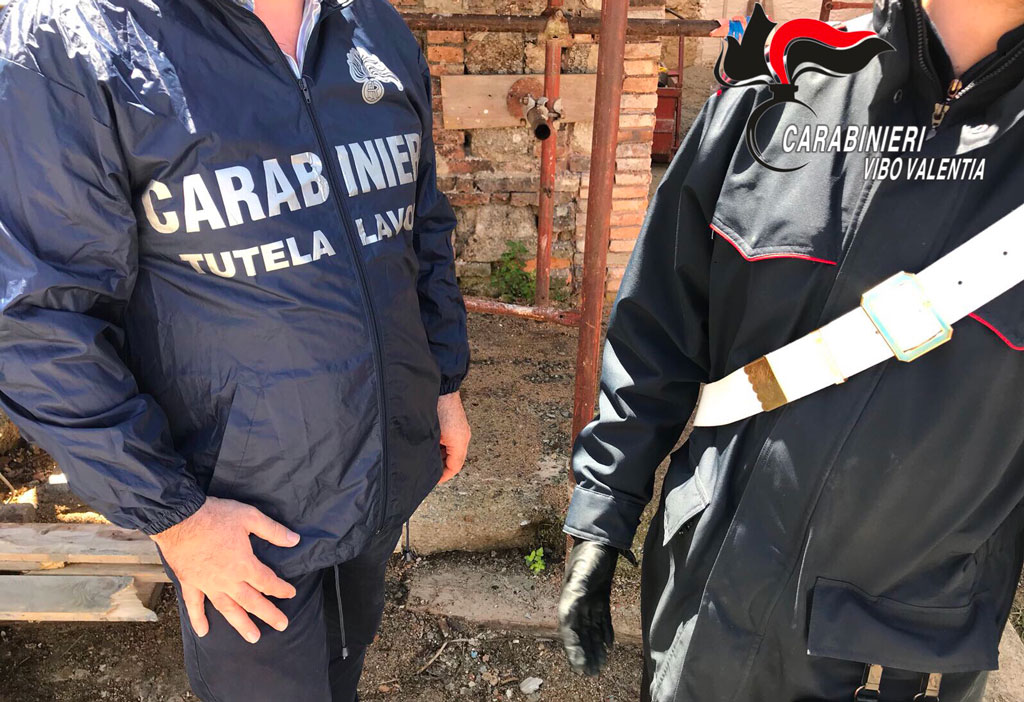 Lavoratori "in nero" scoperti nel vibonese, tra loro anche minori: sanzioni per 22mila euro 