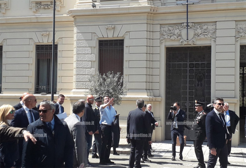 Proteste a Catanzaro per Cdm a Reggio, Salvini: "E' solo importante esserci"