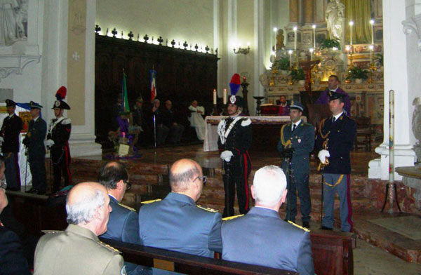 Celebrazione eucaristica per le forze armate  a Vibo Valentia