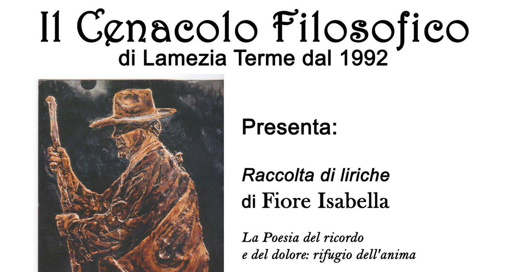 Lamezia, incontro del Cenacolo filosofico l'11 settembre nella Chiesa di S. Rita 