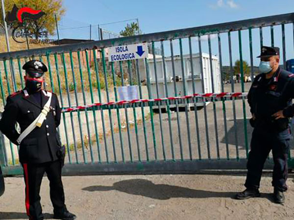 Sequestrato centro raccolta Rsu del comune di Campana, denunciato sindaco