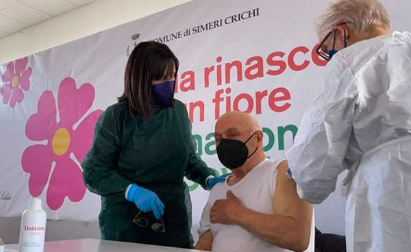 Covid, inaugurato il Centro Vaccinale Comunale a Simeri Crichi