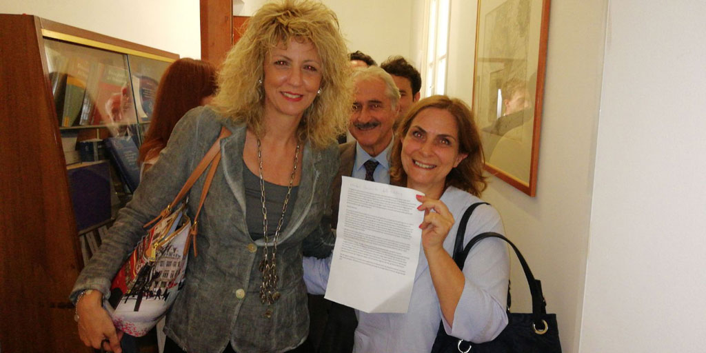Cerra di Agenda Sud consegna lettera studenti Unical a ministro Barbara Lezzi