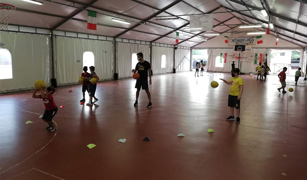 Ripresi i corsi Minibasket della Cestistica Lamezia 2.018