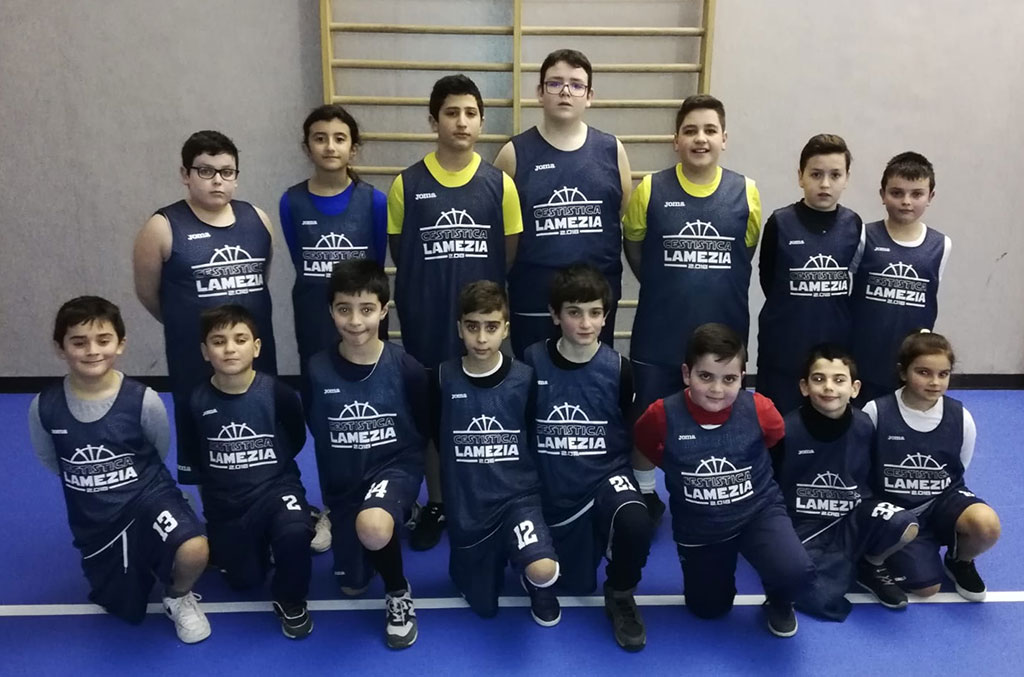 Amichevole della Cestistica Lamezia 2.018 contro la Joy a Nocera Terinese