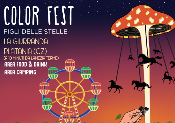 Lamezia, il Color Fest cambia location: dal 4 al 5 agosto a Platania