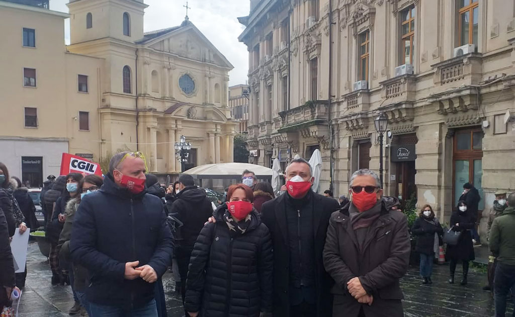 A Catanzaro sit-in navigator per proroga contratti