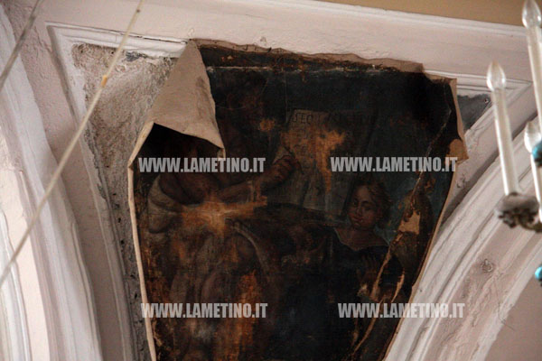 Lamezia: Problemi conservativi nell'antica chiesa dell'Immacolata, a rischio patrimonio storico-religioso