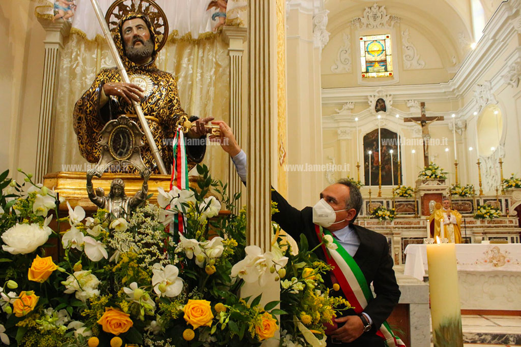 Lamezia, festeggiamenti in onore di San Francesco: consegnate chiavi della Città al Santo protettore della Calabria
