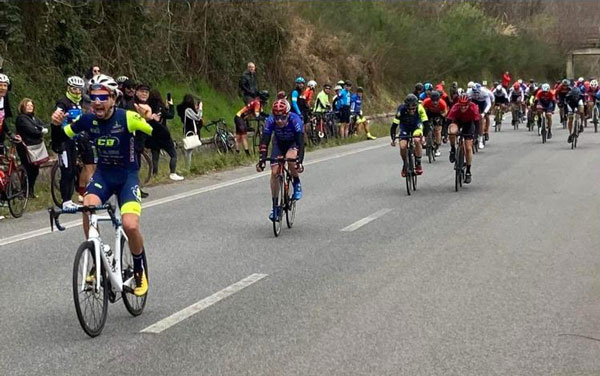 Ciclismo: il lametino Antonio Chirico vince a Bagnara, terzo Giuseppe Cittadino