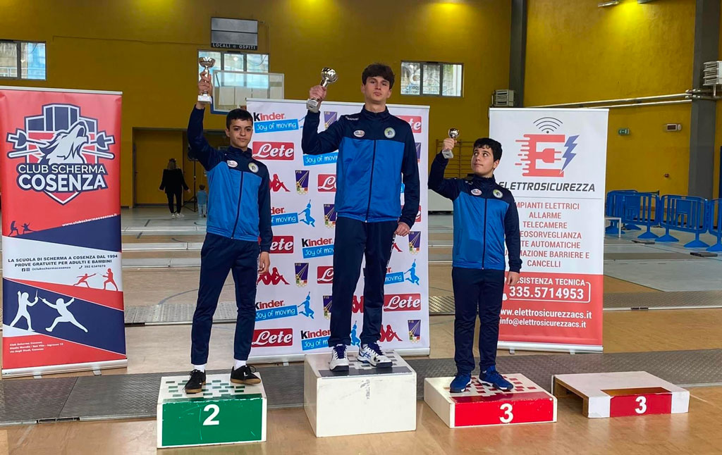 Campionati Italiani Gold & Silver Assoluti, anche il Circolo di Scherma Lametino alla prova di qualificazione