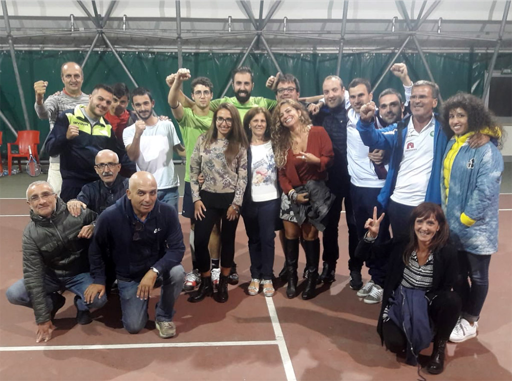 Circolo tennis di Soveria Mannelli ottiene promozione in D1