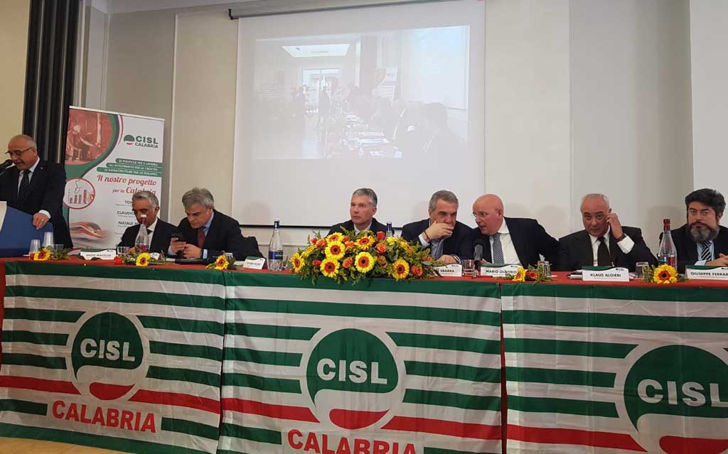 Sviluppo e occupazione, Russo (Cisl): "Maggiori investimenti per far ripartire la Calabria"