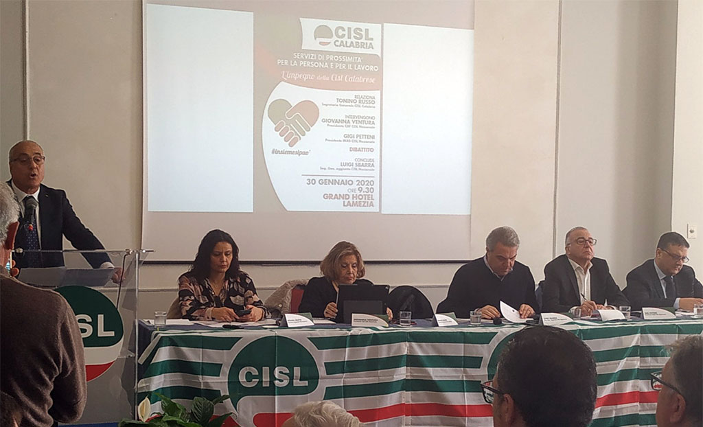 Lamezia, "Servizi di prossimità per la persona e per il lavoro" al centro dell'incontro Cisl 
