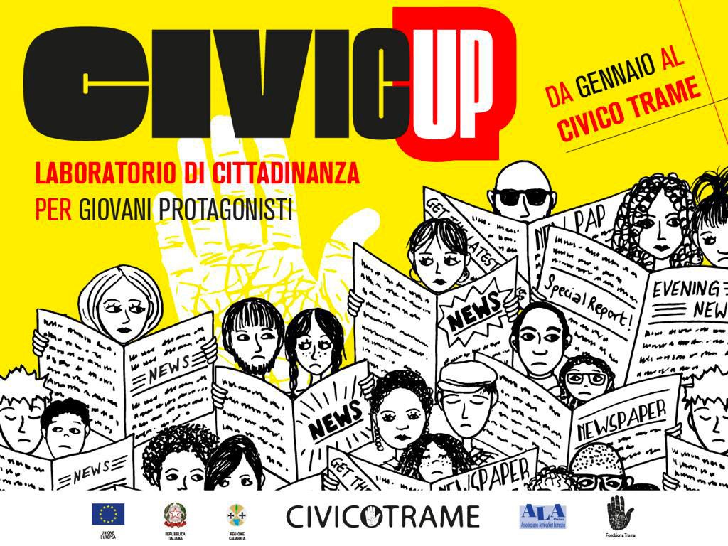 Lamezia, al via "Civic-Up": laboratorio di Cittadinanza e Costituzione al Civico Trame