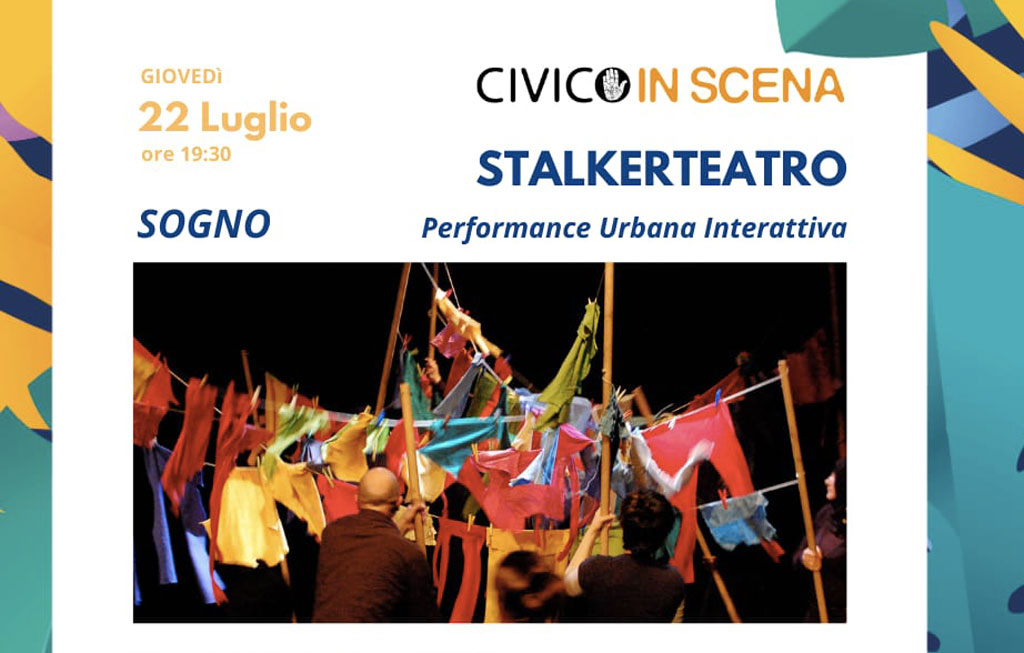 Lamezia, al Civico Trame la compagnia Stalker Teatro con la perfomance ‘Sogno’