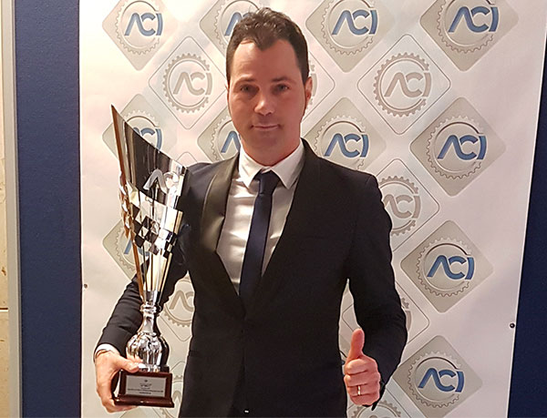 Pilota lametino Claudio Gullo premiato a Roma da Acisport Italia