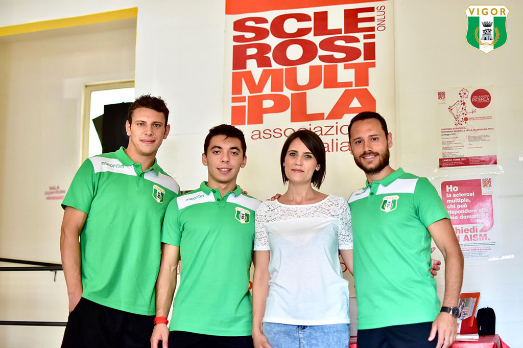 Lamezia, rinnovata collaborazione tra Vigor 1919 e Associazione Italiana Sclerosi Multipla