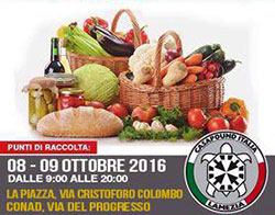 Casapound Lamezia: 8 e 9 ottobre raccolta alimentare per famiglie in difficoltà