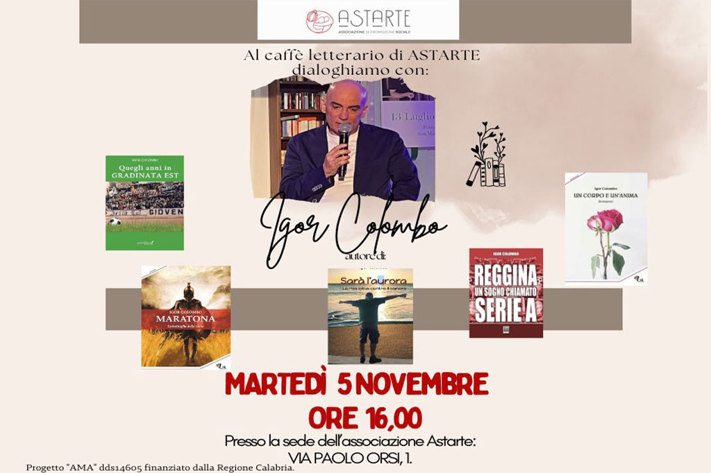 Il lametino Igor Colombo presenta il libro sulla sua lotta contro il cancro a Catanzaro