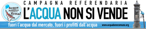 Coordinamento Calabrese Acqua Pubblica risponde a Sinistra Ecologia e Liberta su privatizzazione Multiservizi