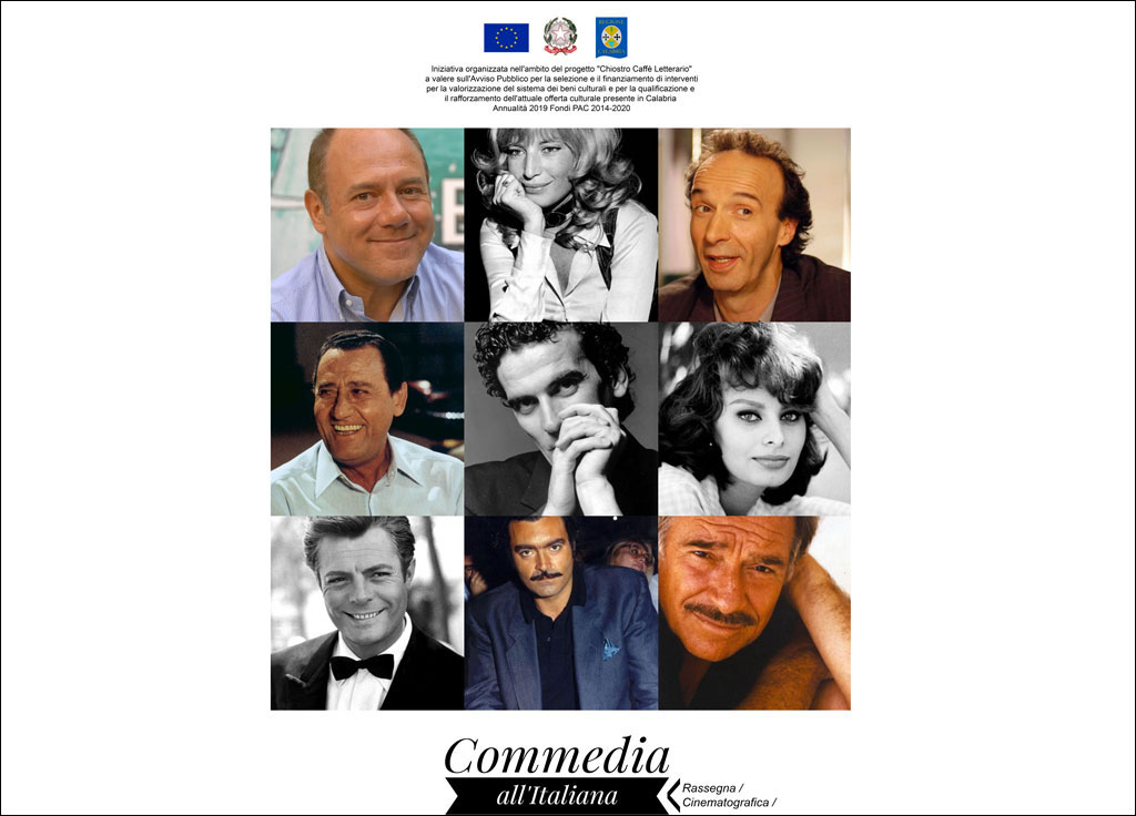 Lamezia, rassegna cinematografica "Commedia all'italiana" dal 9 gennaio al Chiostro