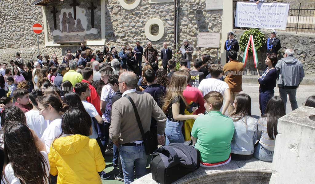 Lamezia, ricordati i netturbini Tramonte e Cristiano a ventotto anni dall’agguato
