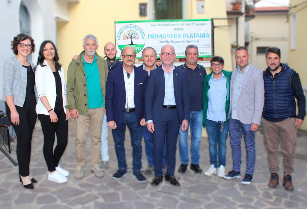 Comunali Platania, presentata la lista a sostegno del candidato sindaco Davide Esposito