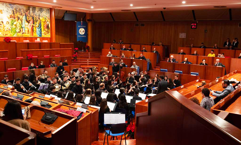 Concerto di Natale con musicisti di tre orchestre giovanili in Consiglio regionale