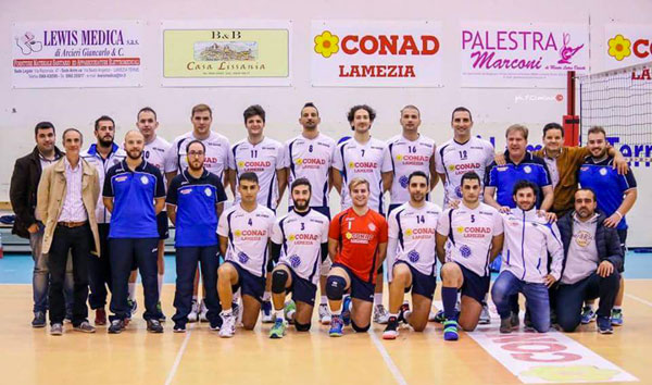 Volley, Conad Lamezia il 16 in campo contro il Letojanni